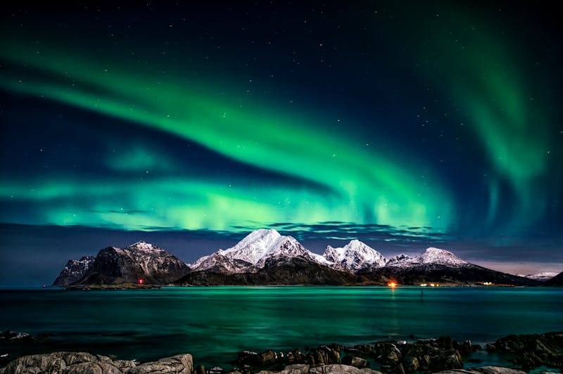 Aurora landscape